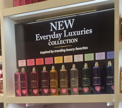 bath and body works luxuries